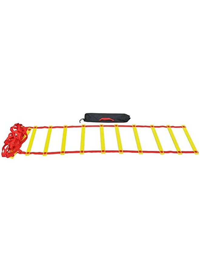 ماركة غير محددة Agility Ladder - 12 Rungs Training Ladder - Thick Rungs For Extra Durability 