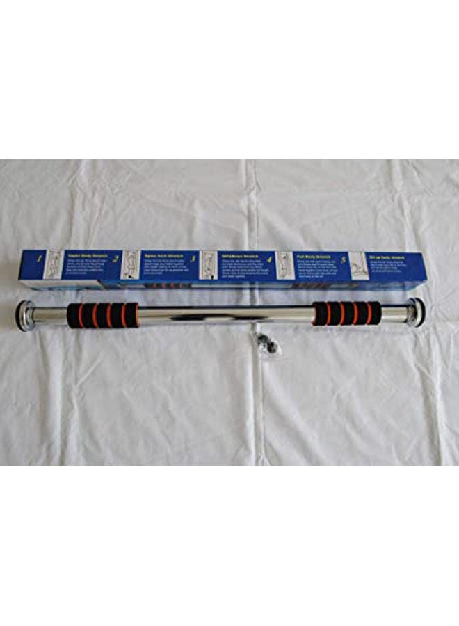 Doorway Pull-Up Bar With Heavy-Duty, Adjustable Frame