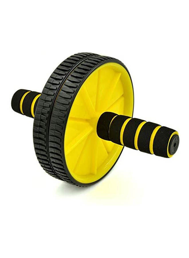 Duo Exercise Wheel (Yellow/Black)