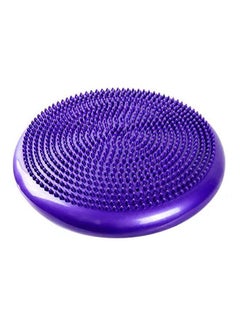 Generic Inflatable Balance Cushion Stability Disc Wobble Balance Board Purple  - Image 1