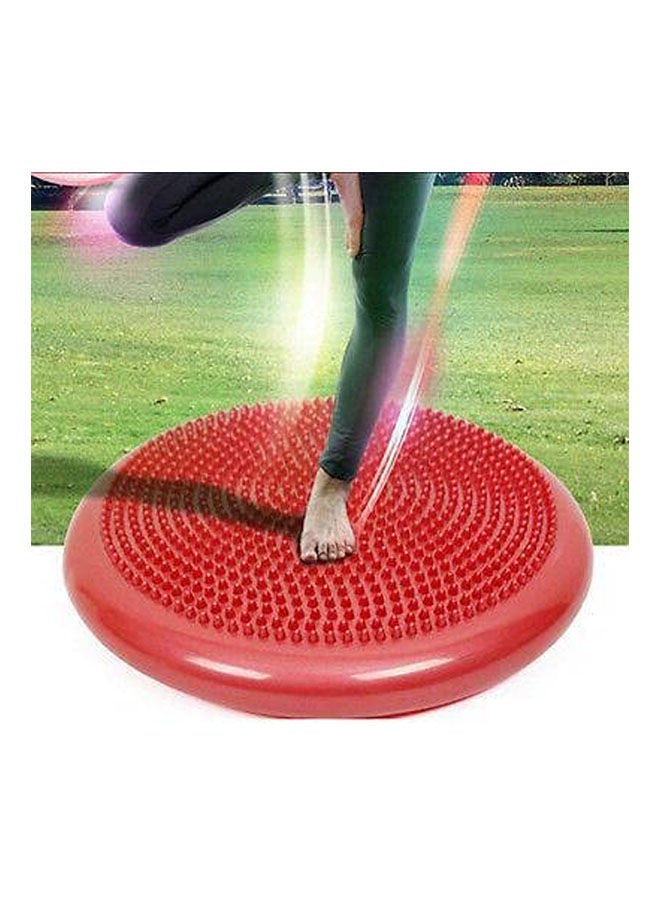 Generic Inflatable Yoga Wobble Stability Balance Disc Massage Durable Cushion Mat  - Image 2