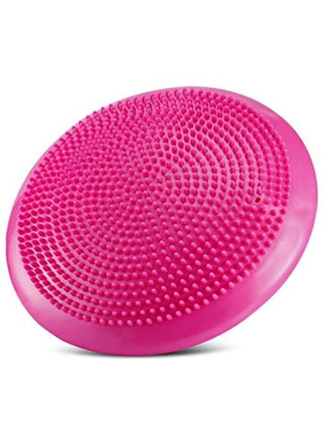 Generic 1Pcs Durable Inflatable Yoga Wobble Stability Balance Disc Massage Cushion Mat 