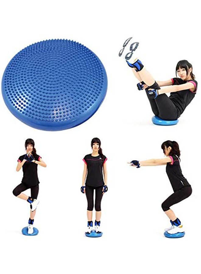 ماركة غير محددة Balance Cushion, Stability Disc, With Air Pump - Yoga, Sports  - Image 2
