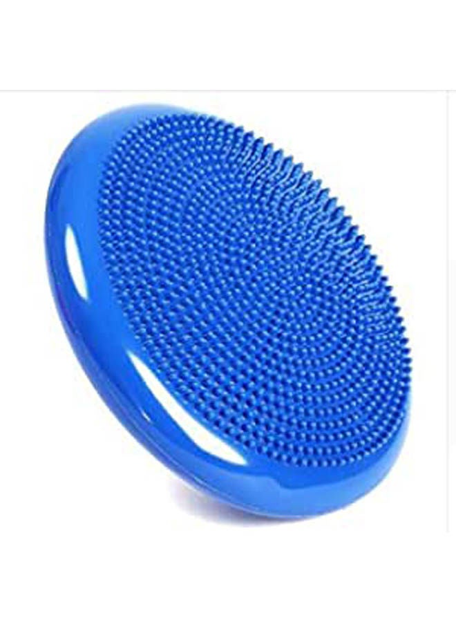 Generic 1Pcs Durable Inflatable Yoga Wobble Stability Balance Disc Massage Cushion Mat 