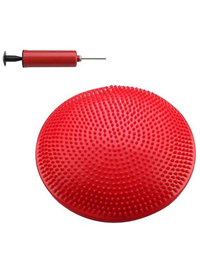 Generic Balance Stability Disc Yoga Cushion Training Fitness Massage Pad Mat Pump 33cm 