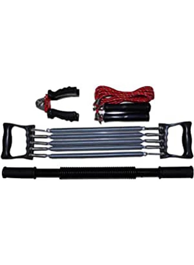 Generic 4 In 1 Whole Body Exercise Spring Rod , 4 Pieces 