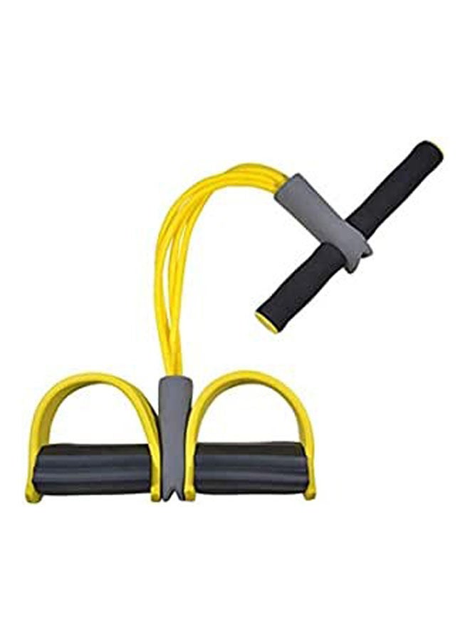 Generic Resistance Training Leg Exerciser Pull Rope Bands Yoga Fitness Foot Pedal Pull Ropes Sit-Up Bodybuilding Expander For Home Gym Equipment  - Image 1