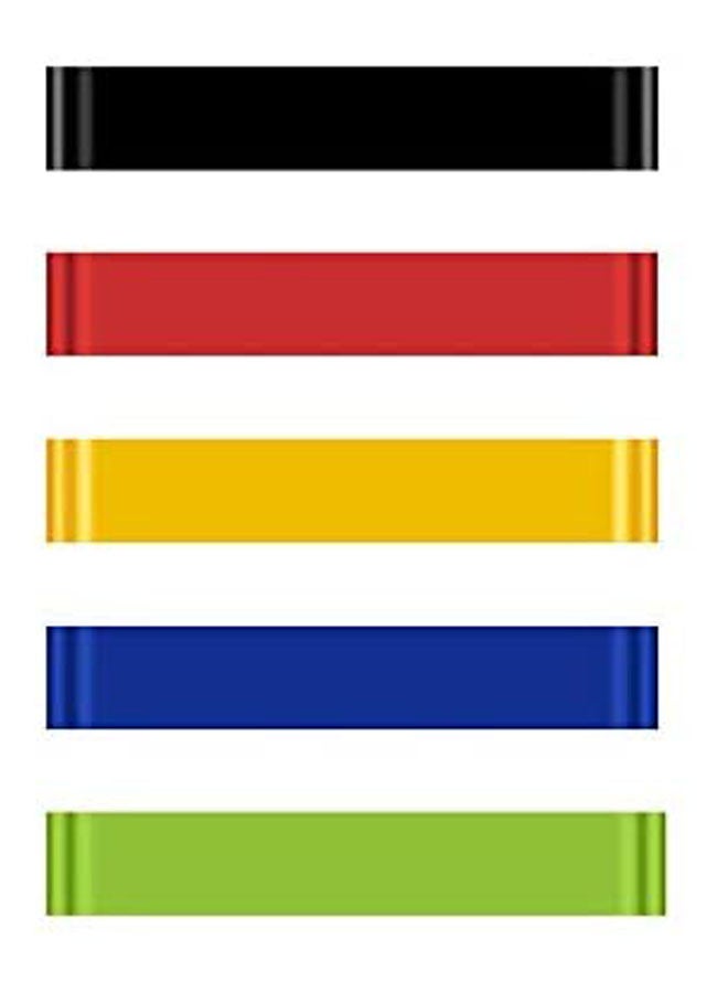 Generic - Loop Resistance Bands - Resistance Loop Exercise Bands Set Of 5 - Image 1