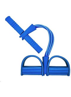 Kanteen Store 4-Tube Pedal Resistance Bands Foot Pedal Pull Rope Strong Stretch Body Training Fitness Tube Equipment 