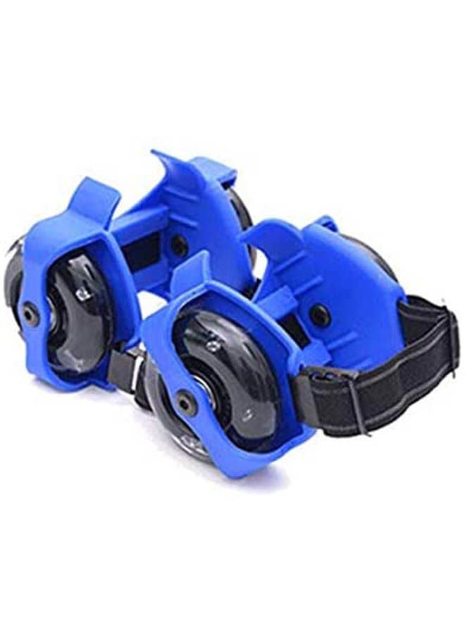 1 Pair Flashing Roller Skating Shoes Whirlwind Pulley Flash Wheel Heel Rolle - Image 1