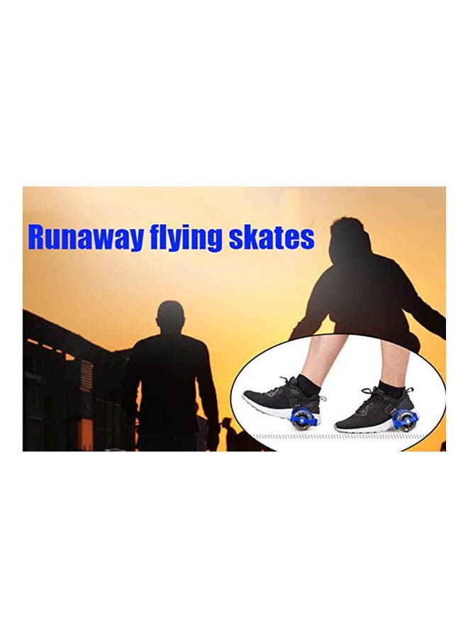 1 Pair Flashing Roller Skating Shoes Whirlwind Pulley Flash Wheel Heel Rolle - Image 2