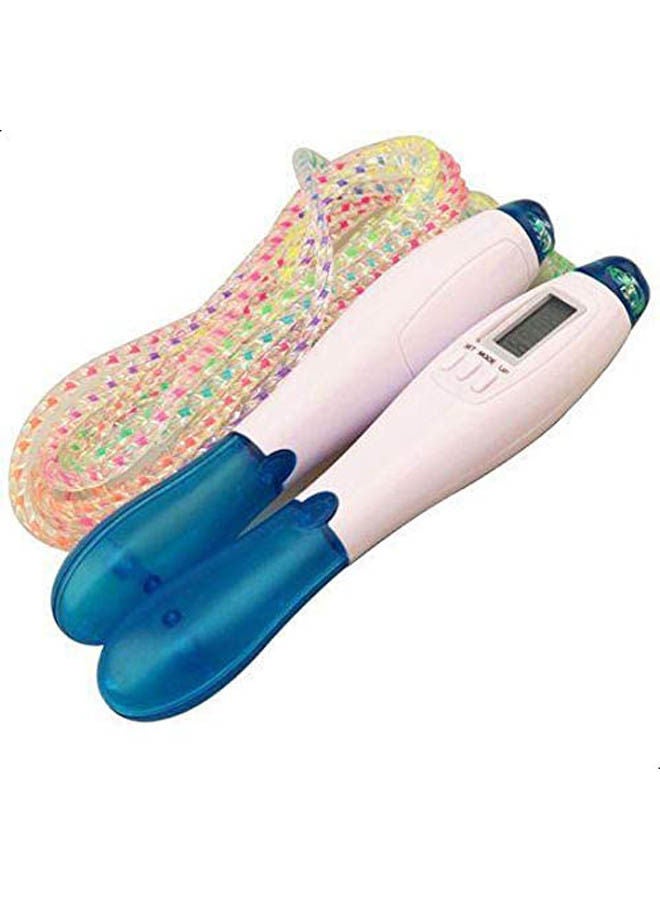ماركة غير محددة - Adjustable Lcd Handle Digital Jumping Skipping Rope Counter Timer Gym Fitness - Image 1