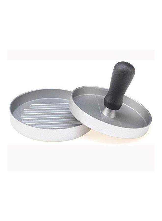 ماركة غير محددة Cooking Tools Hamburger Patties Maker Burger Hamburger Press Meat Press Cookware Kitchen Dining Bar Tool Silver  - Image 1
