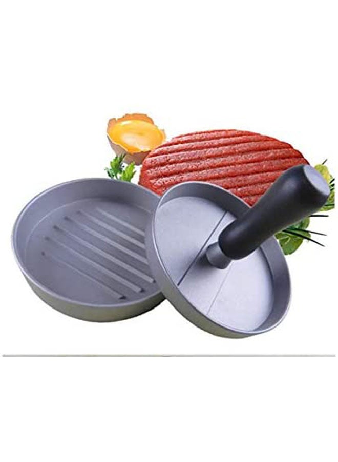 Cooking Tools Hamburger Patties Maker Burger Hamburger Press Meat Press Cookware Silver - Image 2