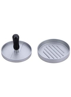 Generic Cooking Tools Hamburger Maker Burger Press Meat Press Cookware Kitchen Dining Bar Tool Silver  - Image 2