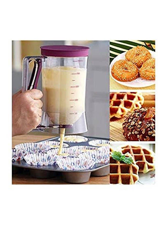 Generic - Easy To Pour Tools Measuring Labels Baking Tools Pancakes And Batter Milk Dispensers Multicolour - Image 1