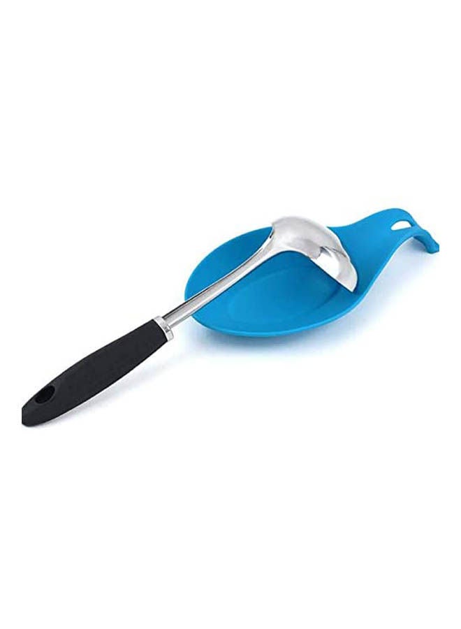 Heat Resistant Spoon Rest Kitchen Storage Tray Household Restaurant Dinnerware Mat Cooking Blue  - Image 2