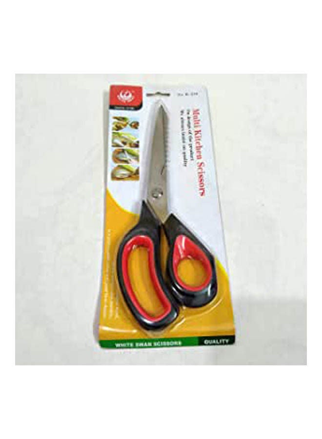 Home Scissor With Sharp Blade Perfect For Home Store And Working Black 