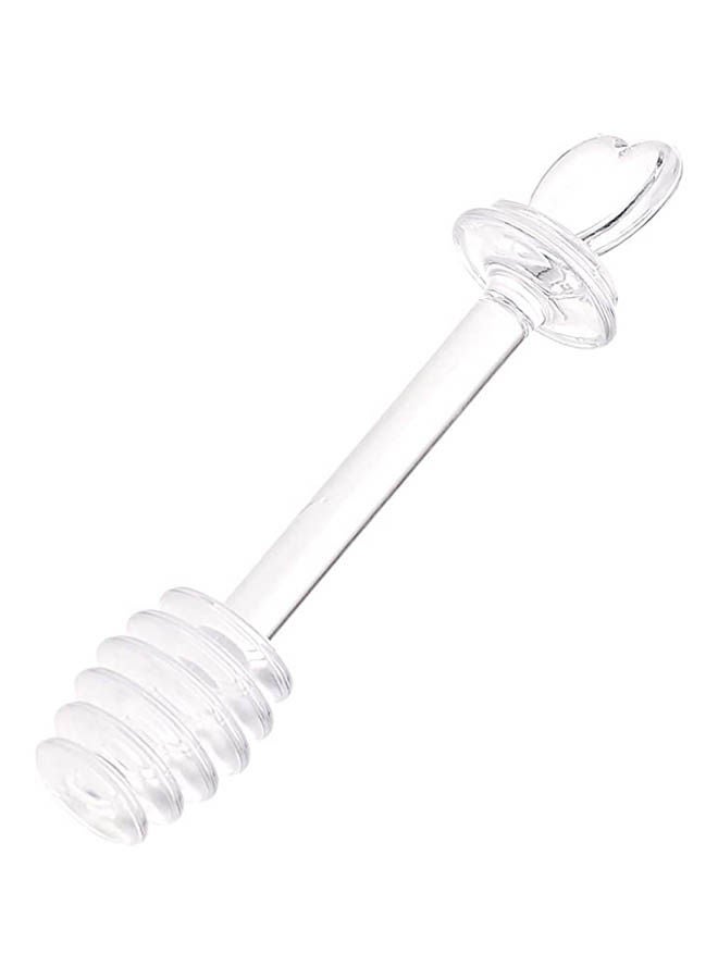 Honey Dipping Stick Spoon Clear