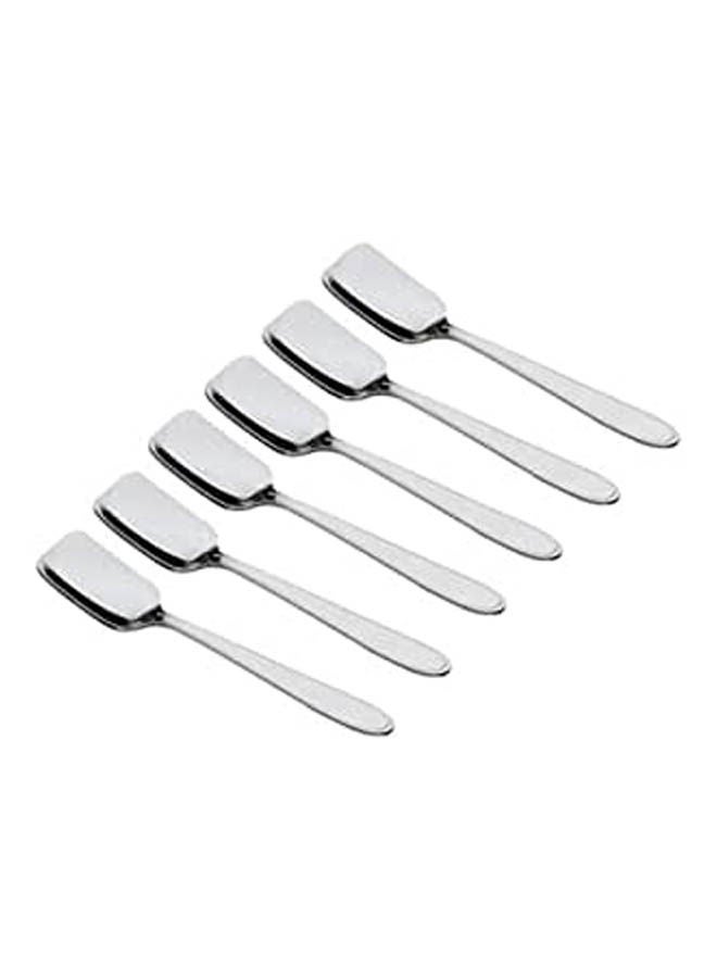 Ice Cream Spoon 12 Pieces Milano Silver