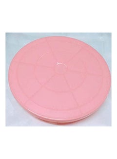 Generic Imported Rotating Base To Decorate Cake Pink  - Image 1