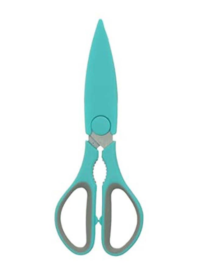Kitchen Scissors With Bag Turquoise - Image 1