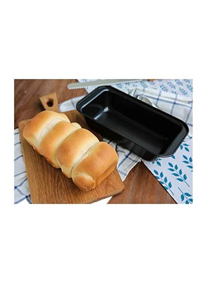 Generic - Rectangular Non-Stick Cheese Toast Mold Bread Cake Baking Pan Toast Black - Image 1