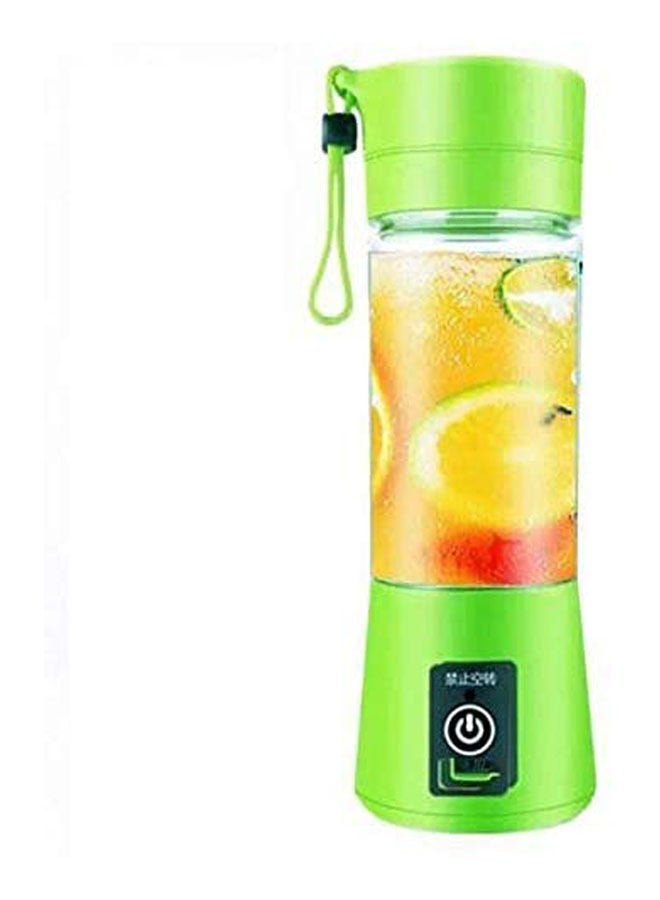 Blender Juicer Cup Usb Rechargeable Green 380ml - Image 1