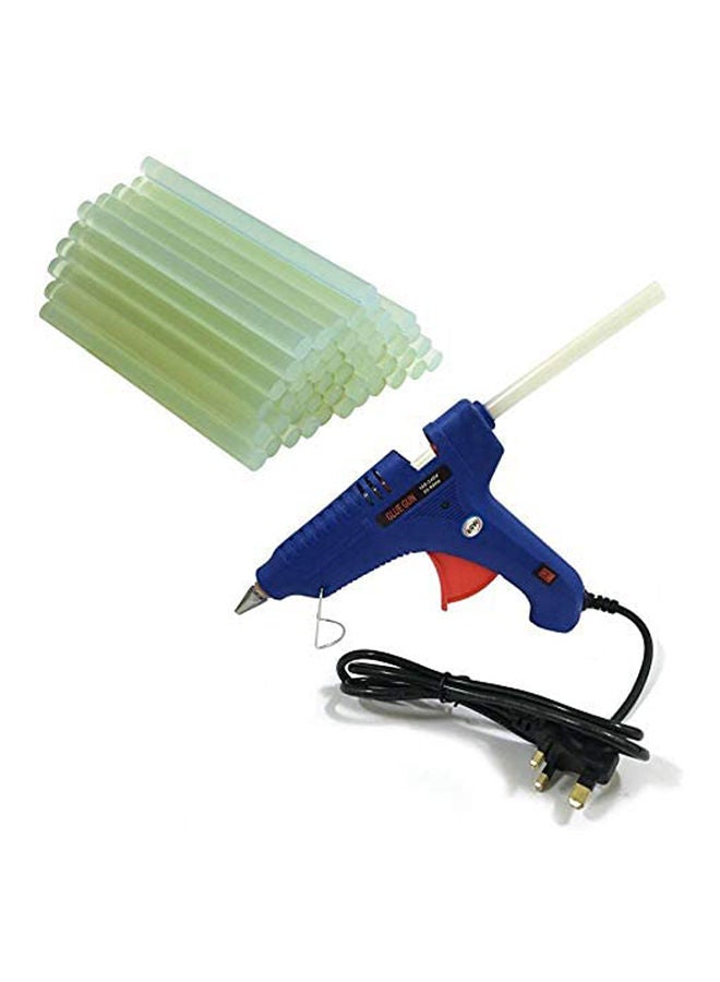 Glue Gun With Bag Blue 