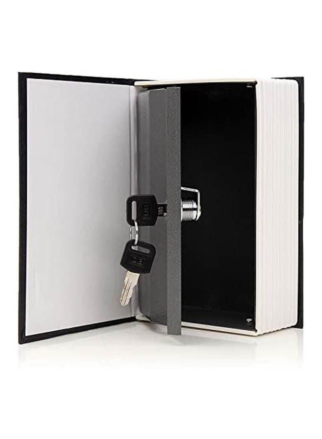 Generic - Small Metal Safe In The Form Of A Real Book To Save Money Blue - Image 1
