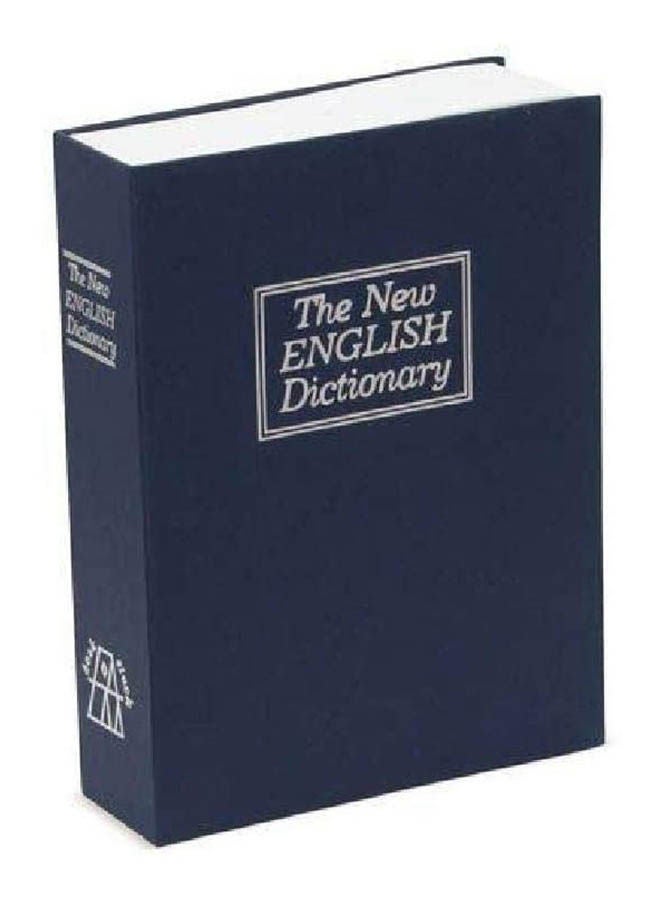 Book Shaped Safe Blue