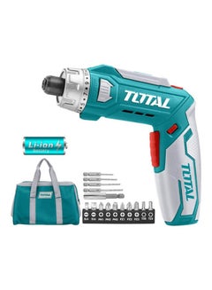 Total Tools Cordless Screwdriver Blue/Multicolour 