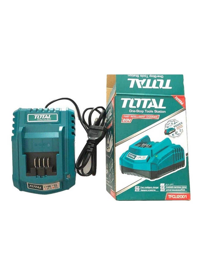 Garden Blower 20 Volts Expel Speeds With 2 Battery And Charger Model Item 5782 Blue/Black