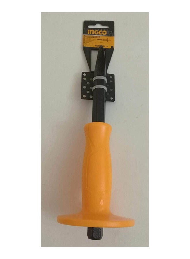 INGCO Concrete Chisel -10In Yellow/Black - Image 1