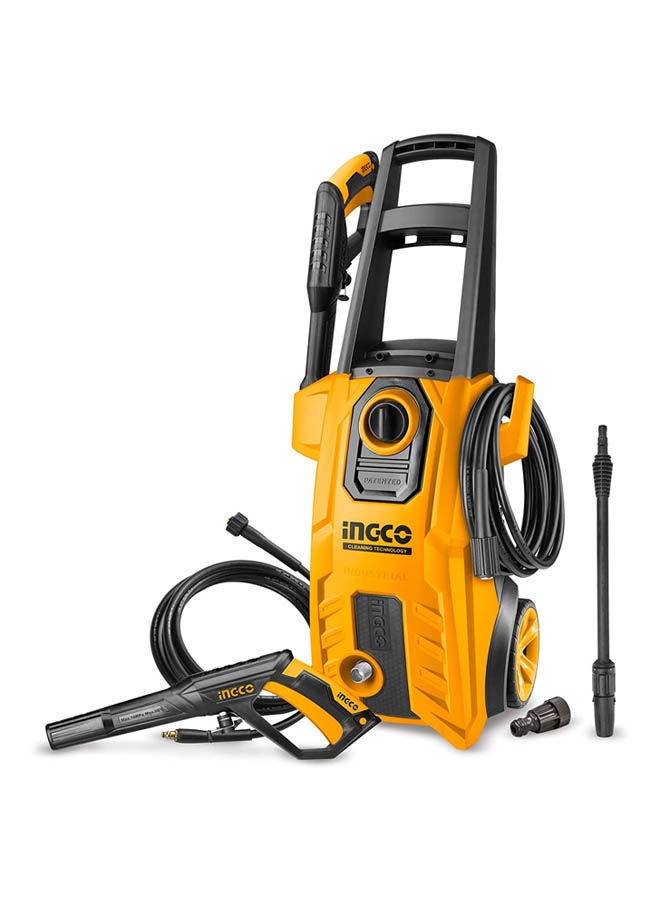 INGCO - Corded Electric Hpwr18008 - Pressure Washers Yellow/Black - Image 1