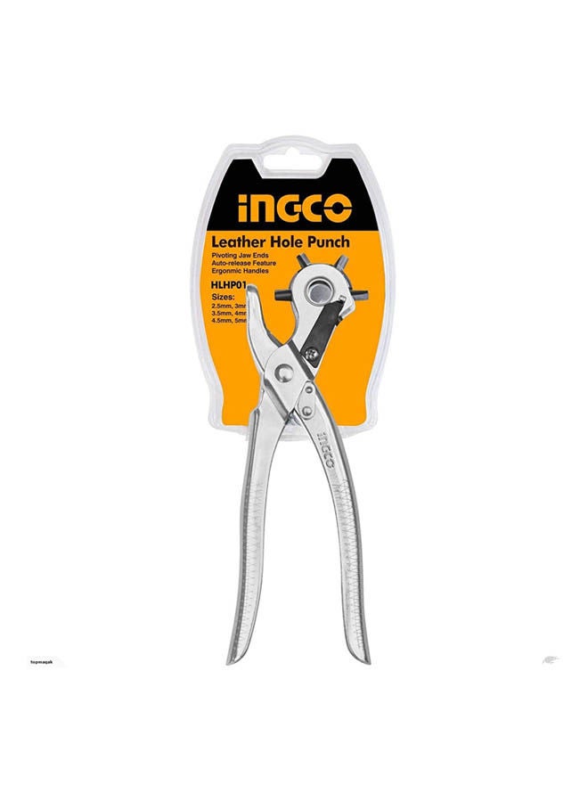 INGCO Hlhp01 Leather Hole Punch Silver - Image 2