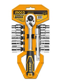 Socket Set Quick Release Ratchet Wrench Tool Set (1/2") Hkts12122