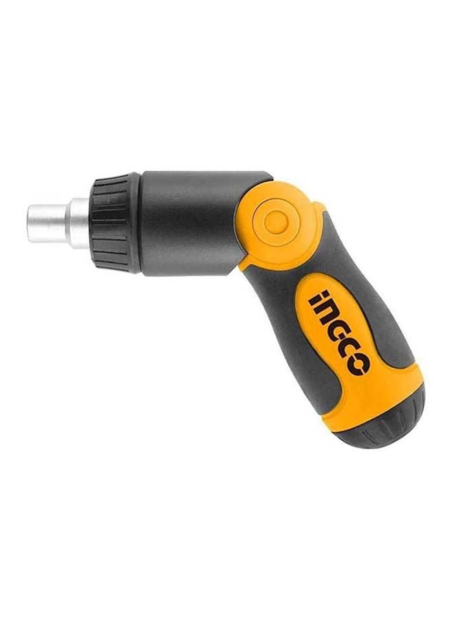 INGCO Magnetic System Screwdriver Set 13 Pieces Model Akisd1208 Black/Yellow