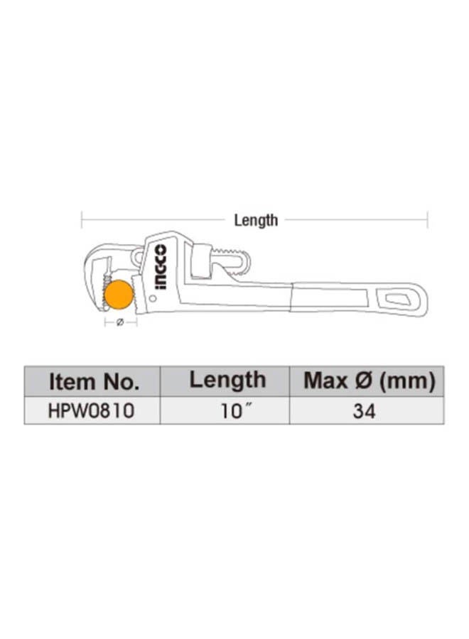 INGCO - Pipe Wrench - Size 10 Inches Multicolour - Image 1