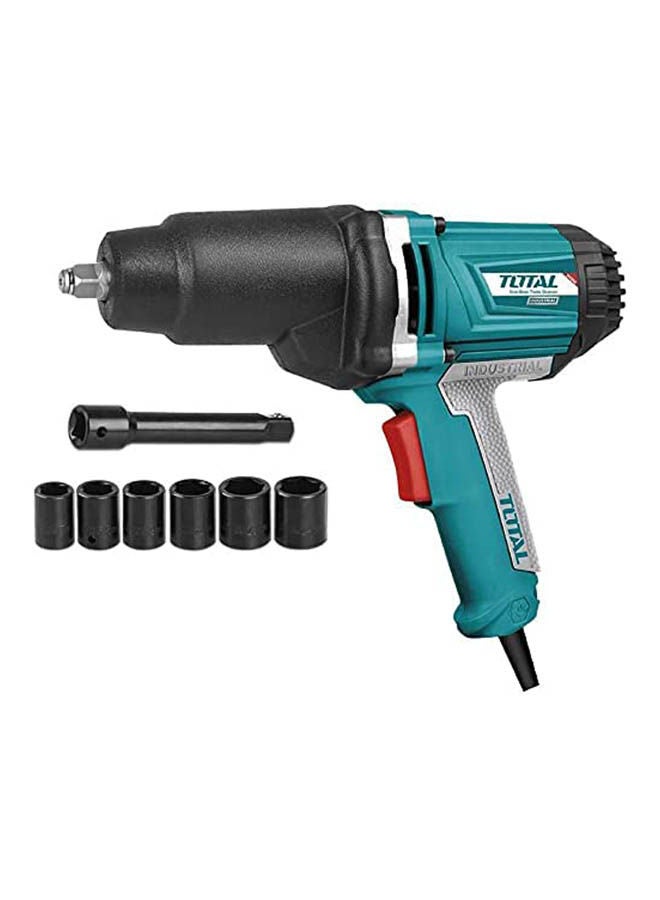 Total Tools Tiw10101 Corded Electric Drills Blue/Multicolour - Image 1