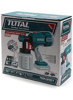Total Tools Tsgli2001 Li-Ion Spray Gun Without Battery - 20V Blue/Multicolour  - Image 2