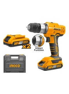 Lithium Drill 20 Volt With Battery 2 Amp Multicolour