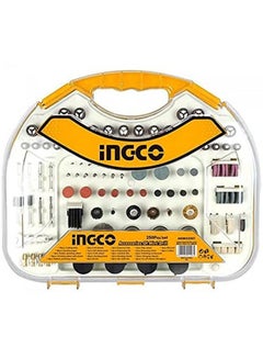 INGCO Mini Drill Accessories 250 Pc Akmg2501 Multicolour 
