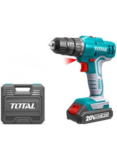 Total Tools Battery Impact Drill With 2 Batteries Tools Green 