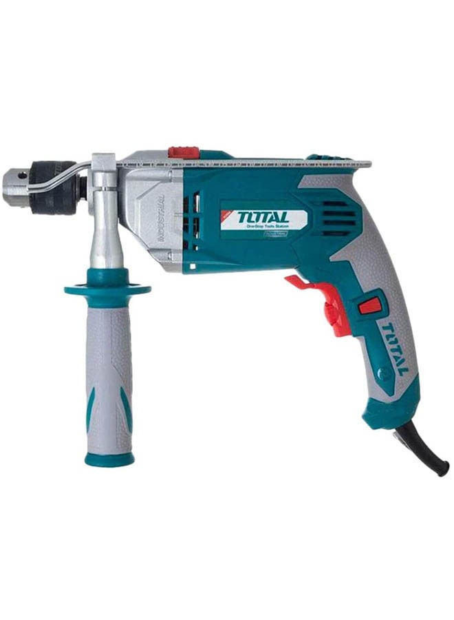 TOTAL Metal Drill Casing 13 Mm 1010 Watt Model: Tg111136 Blue 