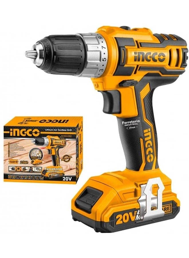 INGCO Schnaur 20V Lithium Battery Orange 