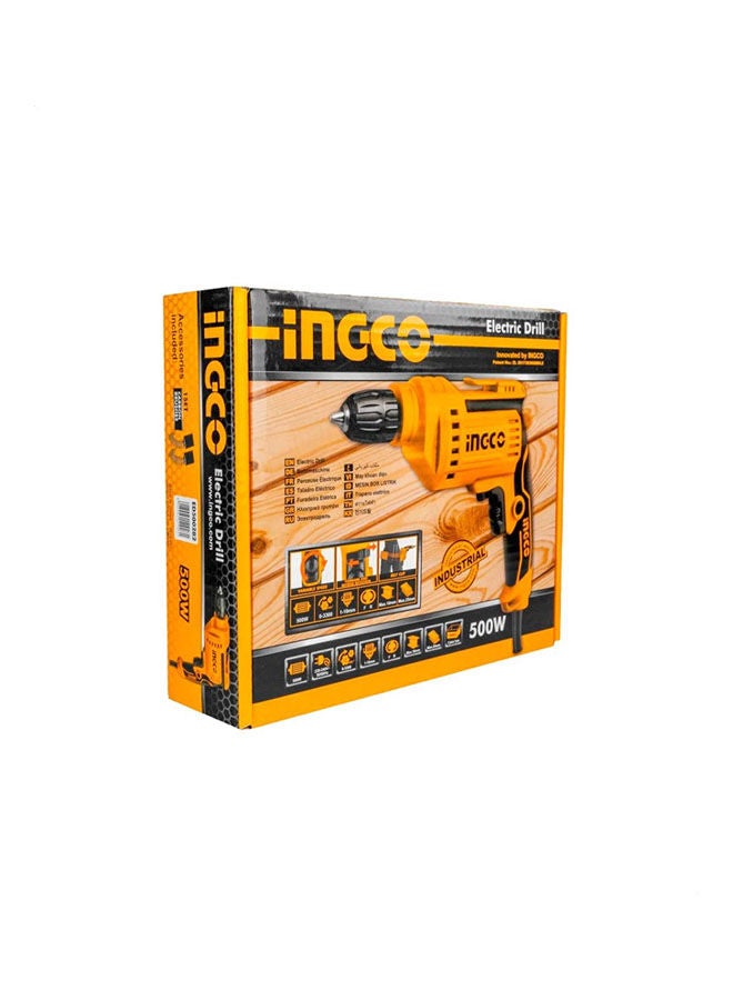 INGCO Ed500282 Electric Drill Orange - Image 2