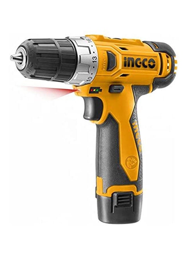 INGCO Li-Ion Cordless Drill Multicolour 10mm