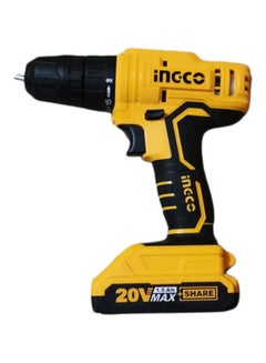 INGCO Schnier 10Mm 1 20V Lithium Battery By Enjico Cdli20011 Yellow  - Image 1