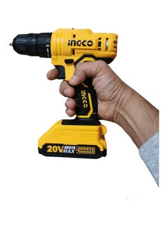 INGCO Schnier 10Mm 1 20V Lithium Battery By Enjico Cdli20011 Yellow  - Image 2